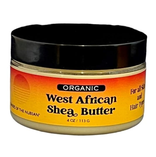 West African Shea Butter | Fair Trade + Organic | Therapeutic Skin and Hair Care | Natural Healing and Protecting | 4 Oz. (Pack of 1)